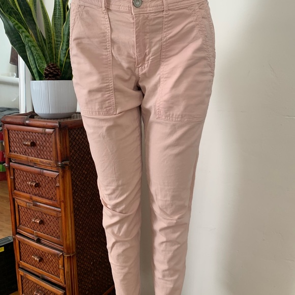 Anthropologie cargo pants light pink - Picture 6 of 6